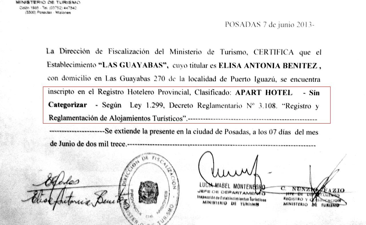 Apart Hotel Las Guayabas 伊瓜苏港 外观 照片